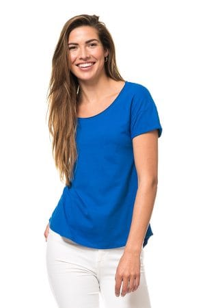 blanco dames t-shirt loose fit biologisch katoen 145 g/m2