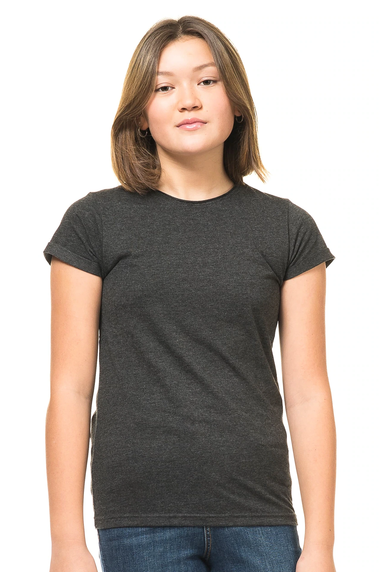 blanco t-shirt met rafelige halslijn 100% biologisch katoen, 145 g/m² - Bild 26