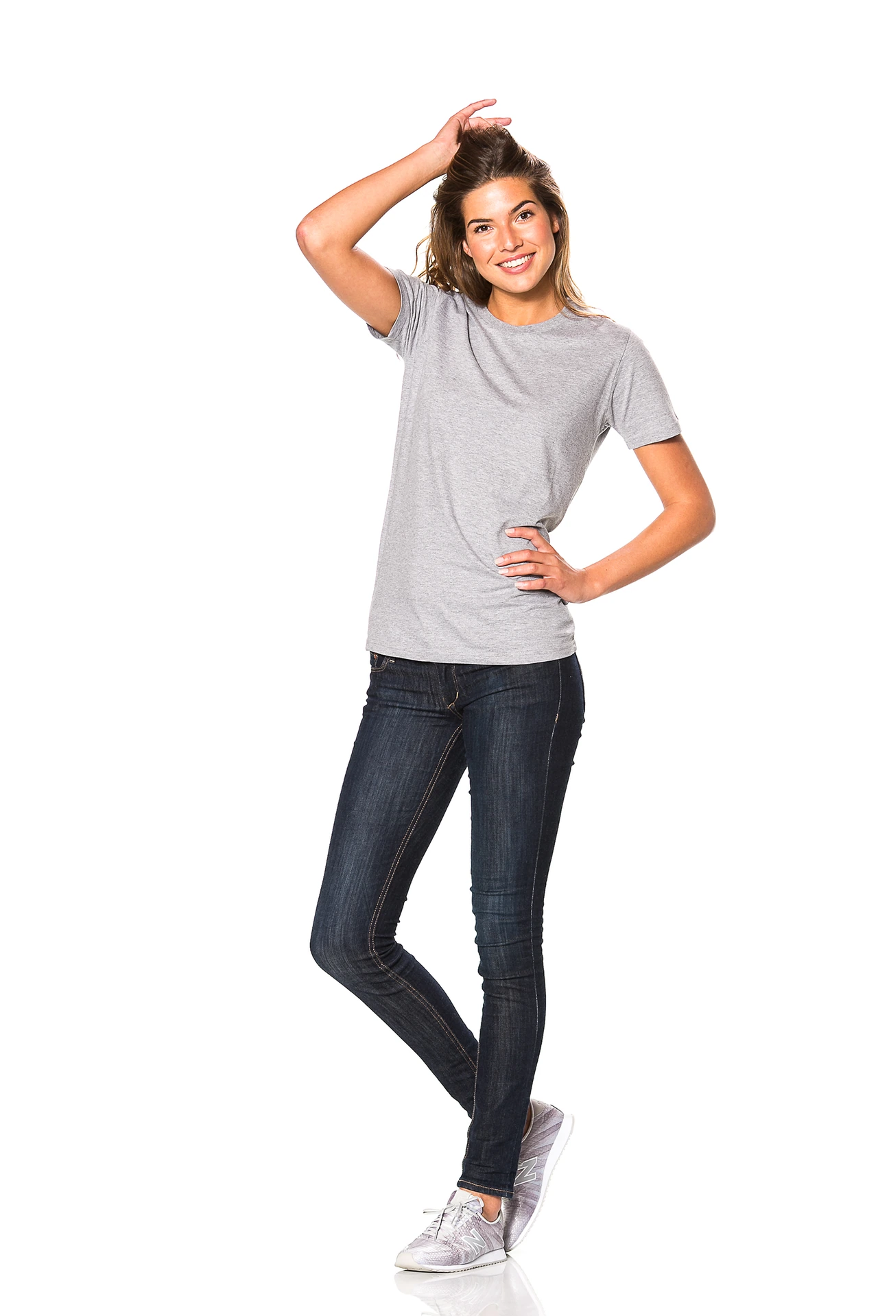 blanco heren t-shirt slim fit 165 g/m² | 100% katoen - Afbeelding 17
