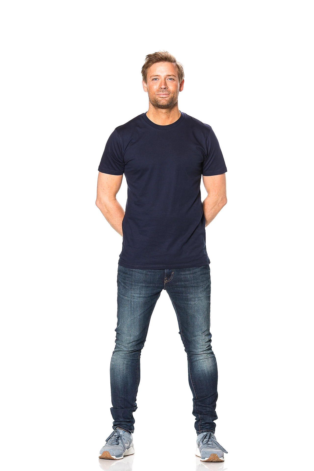 blanco heren t-shirt slim fit 165 g/m² | 100% katoen - Afbeelding 18