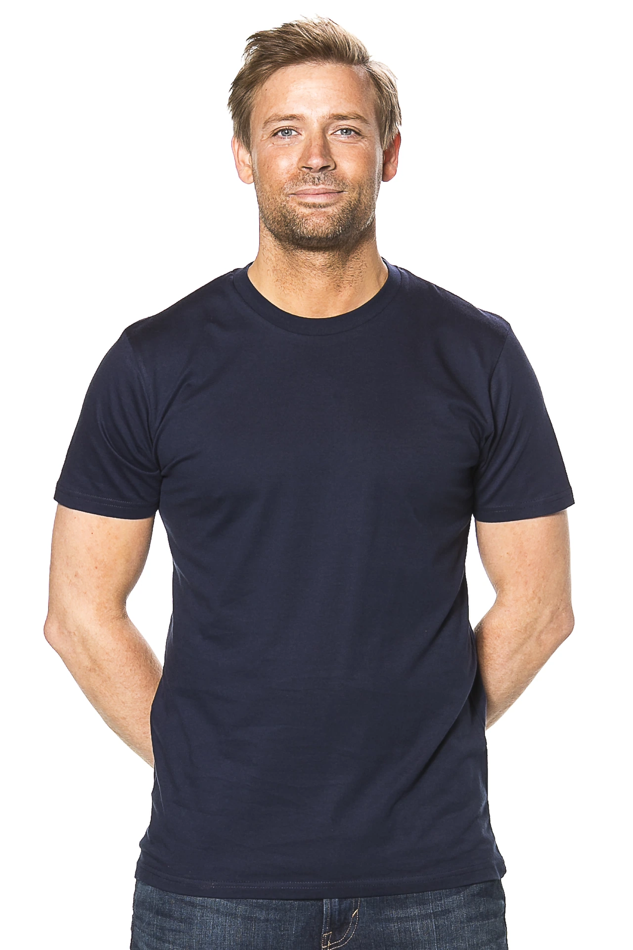 blanco heren t-shirt slim fit 165 g/m² | 100% katoen - Afbeelding 15