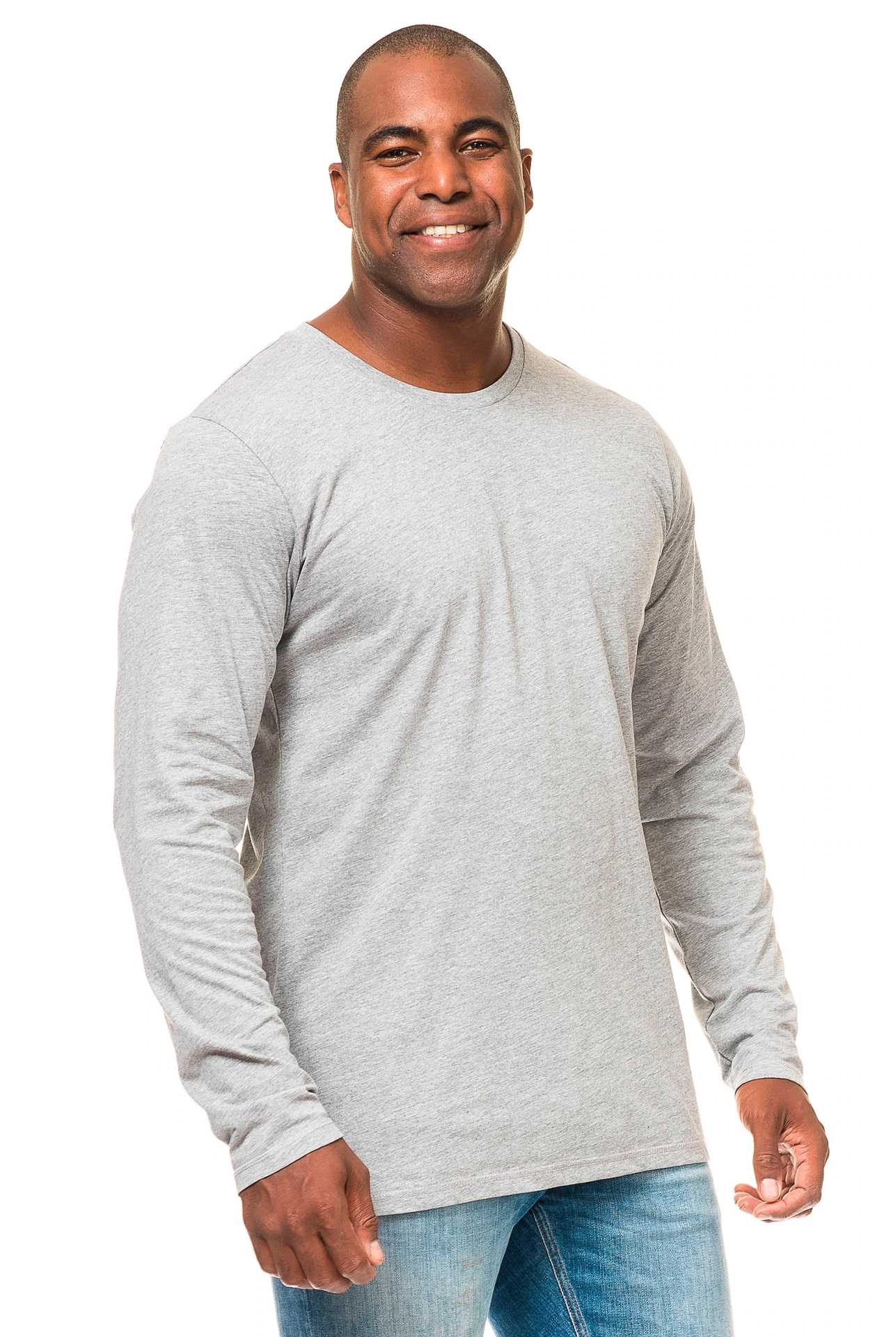 blanco t-shirt lange mouw 165 g/m² 100% katoen - Image 4