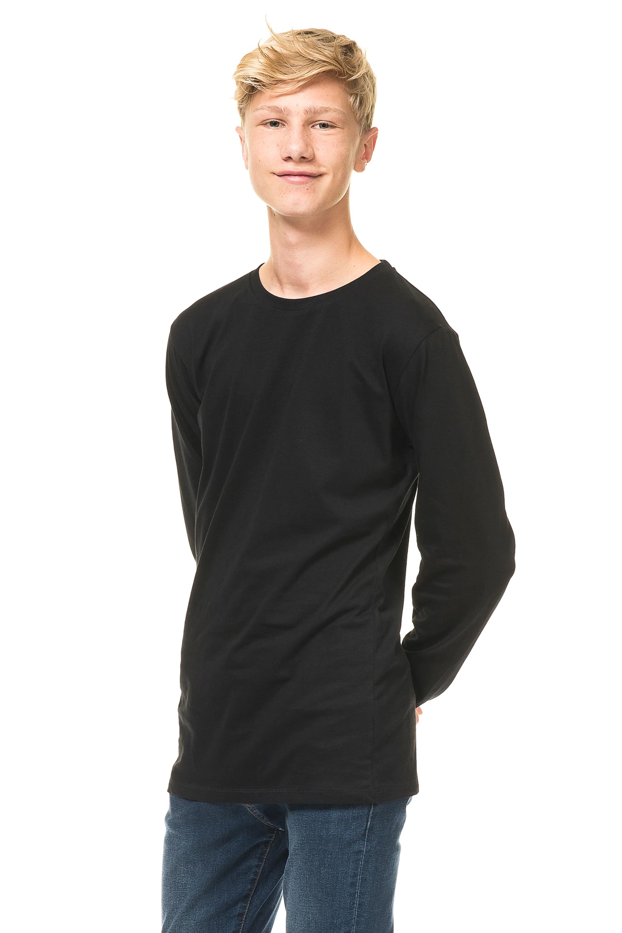 blanco t-shirt lange mouw 165 g/m² 100% katoen - Image 5