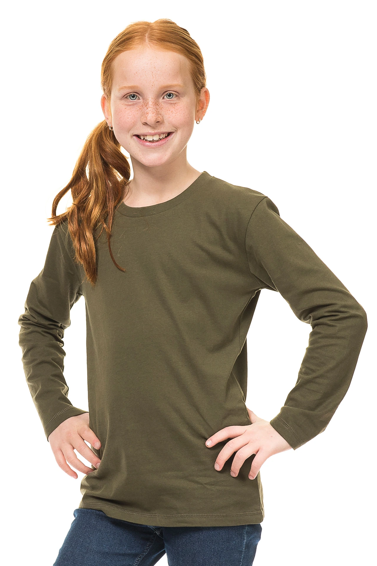 blanco t-shirt lange mouw 165 g/m² 100% katoen - Image 8
