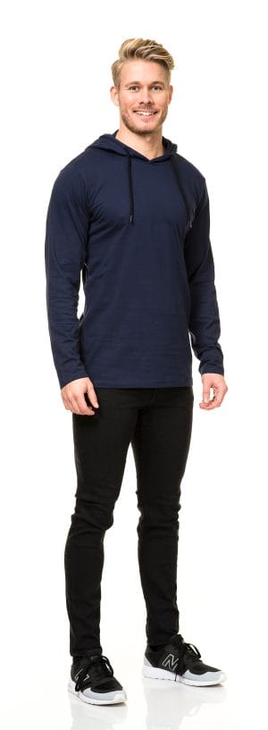 blank lightweight hoodie t-shirt quality | 100% cotton 165 g/m²