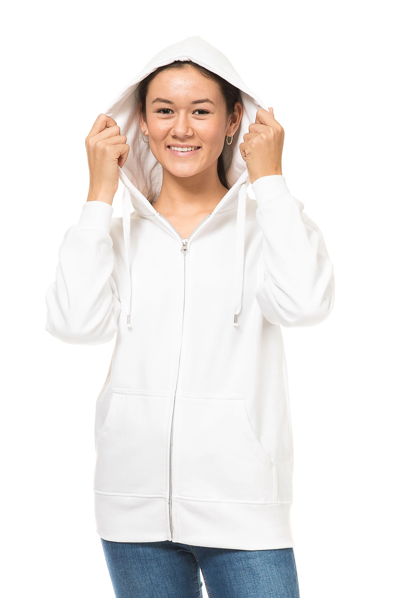 Hoodie heavy rits - Afbeelding 8