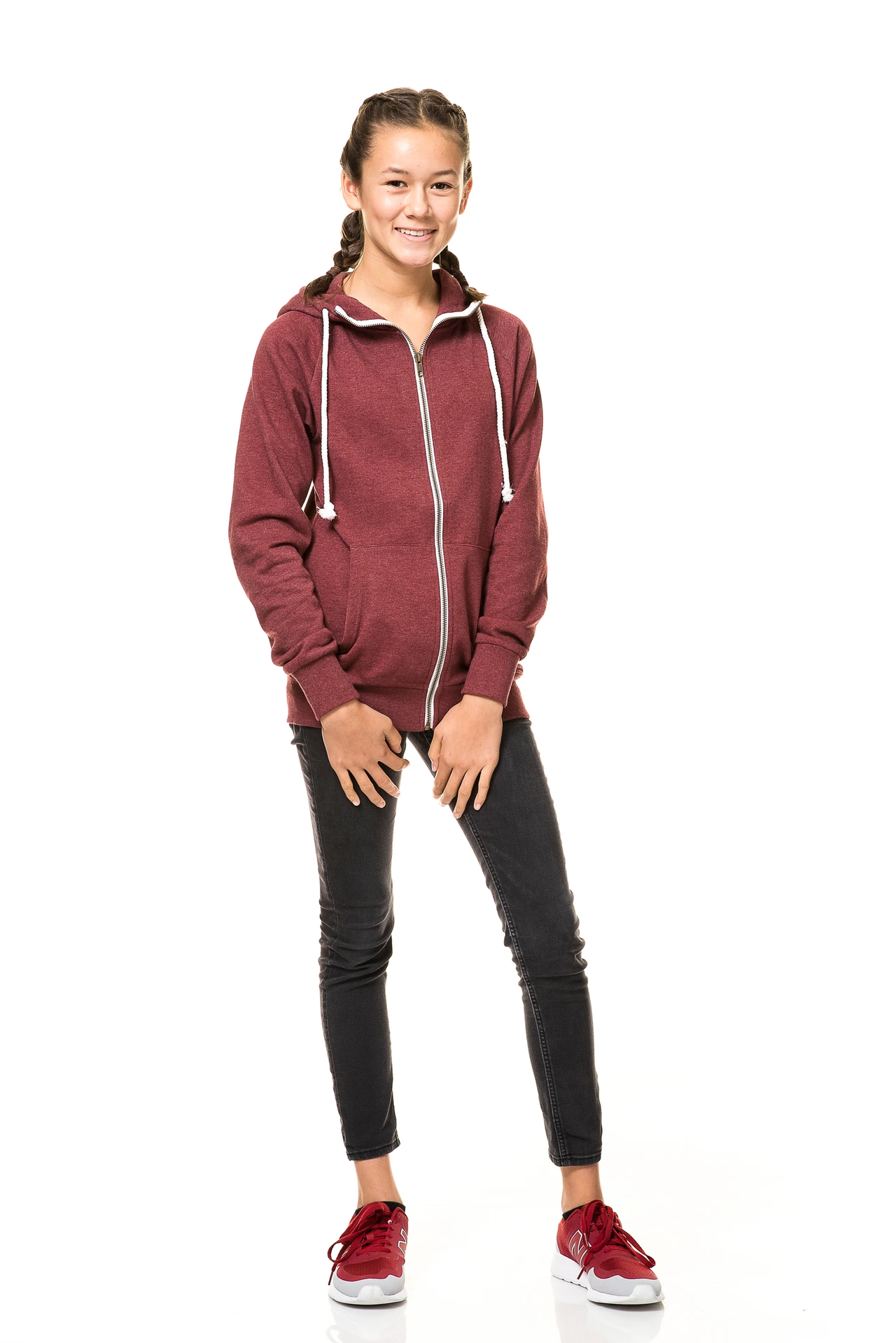 Hoodie Miami met rits - Bild 23